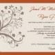 RUSH Fall Tree Wedding Invitations - Fall Wedding Invitation - Autumn - Custom Listing for jmmccurdy5