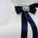 Navy Blue bridal sash, crystal sash, ribbon sash, rhinestone belt, wedding accessory, bridal belt, bridesmaid belt
