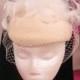 On Sale-Beautiful FEATHER WEDDING Hat With VEIL