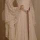 Elven Ivory lace dress, comicon elven dress , medieval dress, ivory lace dress, wedding dress, renaissance dress.