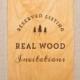 RESERVED for Coutney - Real Wood Wedding Invitations