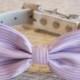 Lilac Dog Bow Tie, Pet Wedding accessories, Lilac wedding, Lilac wedding dog collar, Dog Lovers, Lilac wedding