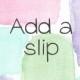 ADD  A SLIP-- choose any color, size dress slip, flower girl dress slip, girls satin tricot dress slip