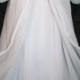 vintage MOLLA KAYE Nightgown Robe Set Peignoir lingerie White nylon appliqued Daisies Size SMALL