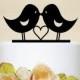 Love Bird Topper,Wedding Cake Topper,Wedding Decor,Acrylic Wedding Topper-P027