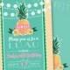 Luau Invitation Birthday Party - DIGITAL or PRINTED, Can be for Bridal shower, Baby shower, Retirement, engagement Party, surprise party,etc
