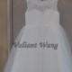 Lovely Ivory Lace Flower Girl Dress Wedding Baby Girls Dress Tulle Rustic Baby Birthday Dress Floor Length