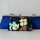 Wedding Clutches - Bridesmaids Clutches - Wedding Gifts - Bridesmaid Gifts - Blue Wedding Clutches - Bridal Clutches Sets of 3 or 6