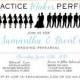 Silhouette Rehearsal Dinner Invitation; Printable Wedding Rehearsal Invitation; Digital Invitation
