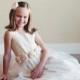 Lambstail: Flower Girl Dress in Cotton, Satin or Silk