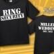 Ring Bearer Ring Security T-Shirt - Shirt - Tee - Wedding - The Ring Bearer - Kids - Youth - Custom - Personalized - Custom Wedding T-Shirt