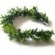 Green leaves headband -Grecian head piece- woodland headband,Branches headband - Bridal hair- Green  Crown -wedding headband