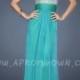Jungle Green La Femme 18528 Strapless Long Prom Gown
