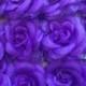 12 PC purple flower 3" for hair accessories supplies. wedding bouquet . Wedding cake  , flower embellishment , hat, scarf , headband