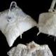 Cinderella wedding ring bearer pillow glass slipper .and garter set. ring bearer  pillow