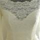 Chantilly Lace  Beaded Wedding Dress with Gorgeous Train