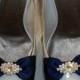 Wedding Bridal Shoe Clips - MANY COLORS, Satin Shoe Clips, Bridal Shoe CLips, Womens Shoe Clips, Shoe Clips for Wedding Shoes, Rhinestones
