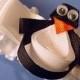 wedding garter perky penguin design Wedding or Prom garter