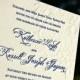 Wedding Invitations Letterpress Blind Embossed Paisley