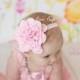 Baby Headband, Pink Headband, Newborn Headband, Preemie Headband, Infant Headband, Headband, Headbands, Baby Girl Clothes,  Baby Hair Bows