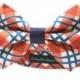 Union Station Plaid Bow Tie for Dog Collar