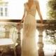 New Arrival 2015 Spring Bohemian Wedding Dresses A-Line Lace Cap Sleeve Long Sexy Wedding Gowns V-Neck Backless Vestidos Hot Sale FY125 Online with $120.16/Piece on Hjklp88's Store 