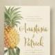 Pineapple Wedding Invitations