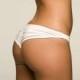 White Lingerie Panties - Cheeky Bikini