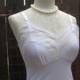 Pretty Lace Vintage White slip 70s silky nylon Slip size 34 small vintage lingerie