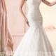 David Tutera for Mon Cheri Style Maggie 215261 Lace Trumpet Wedding Dresses