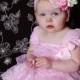 aqua pink lace dress headband SET,Toddler,baby dress,Flower girl dress,First/1st Birthday Dress,Vintage style,girls photo outfit