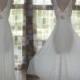 Vintage 70s White Nylon & Lace Full Sweep Nightgown L XL Keyhole Sheer Bodice Wedding Bridal Lingerie