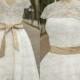 Cap Sleeve Short Beach Wedding Dress,Handmade Lace Wedding Gowns,Mini White/Ivory Dress For Wedding