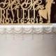 rustic wedding Cake Topper, Custom Cake Topper, Personalized, Monogram, natural wood, Bride Groom, Deer cake topper, silhouette,decor,Mr&Mrs