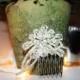 New Rhinestone Bridal Comb Hair Piece