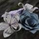 Sheet Music Bouquet. Lavender & Grey. Or CHOOSE YOUR COLORS. Musician Gift, Anniversary, Birthday, Centerpiece, Bridal Bouquet
