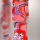 Emilio Pucci Red Multicolor Print Long Sleeve Dress