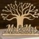 Rustic Wedding Cake Topper, Personalized cake topper, Tree of life wedding cake topper, Monogram Cake Topper, Bride and Groom, mr and mrs