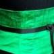 Waist Cincher Corset Belt Emerald Green Silk Any Size B
