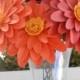 Gerber Daisy Paper Flower Bouquet. CHOOSE YOUR COLORS. Centerpiece, Wedding, Anniversary, Birthday, Mother's Day, Gift