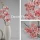 Natural Real Touch Artificial Pink Cymbidium Orchid Single Stems With 5 open flowers 2buds, Centerpieces, Decorations