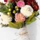 Dried Flower Bouquet-Silk Flower Wedding Bouquet-Bridal Bouquet-Peony Bouquet-Alternative Wedding Bouquet-Summer Wedding-MARSALA Collection