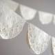 Vintage Style Paper Lace Garland - 12 Feet Of 4 Inch Doilies