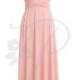 Bridesmaid Dress Infinity Dress Blush Floor Length Wrap Convertible Dress Wedding Dress