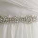 USA SELLER - dainty rhinestone bridal sash, crystal wedding belt, wedding sash, crystal belt, crystal bridal sash, bridesmaid gift