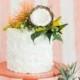 Fabulous Tropical Wedding Cake Idea