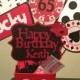 Casino Party  Centerpieces, Birthday Party Centerpieces/ Decorations/Casino Party Decorations