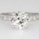 Amazing 1.92ct t.w. Seven Stone 1940's Retro Diamond Engagement Ring Platinum