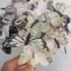 White & Ivory Butterfly Wedding Bouquet