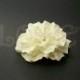 Ivory Small Audrey Gardenia Couture Bridal Hair Flower Clip Wedding Veil Accessory -Ready Made